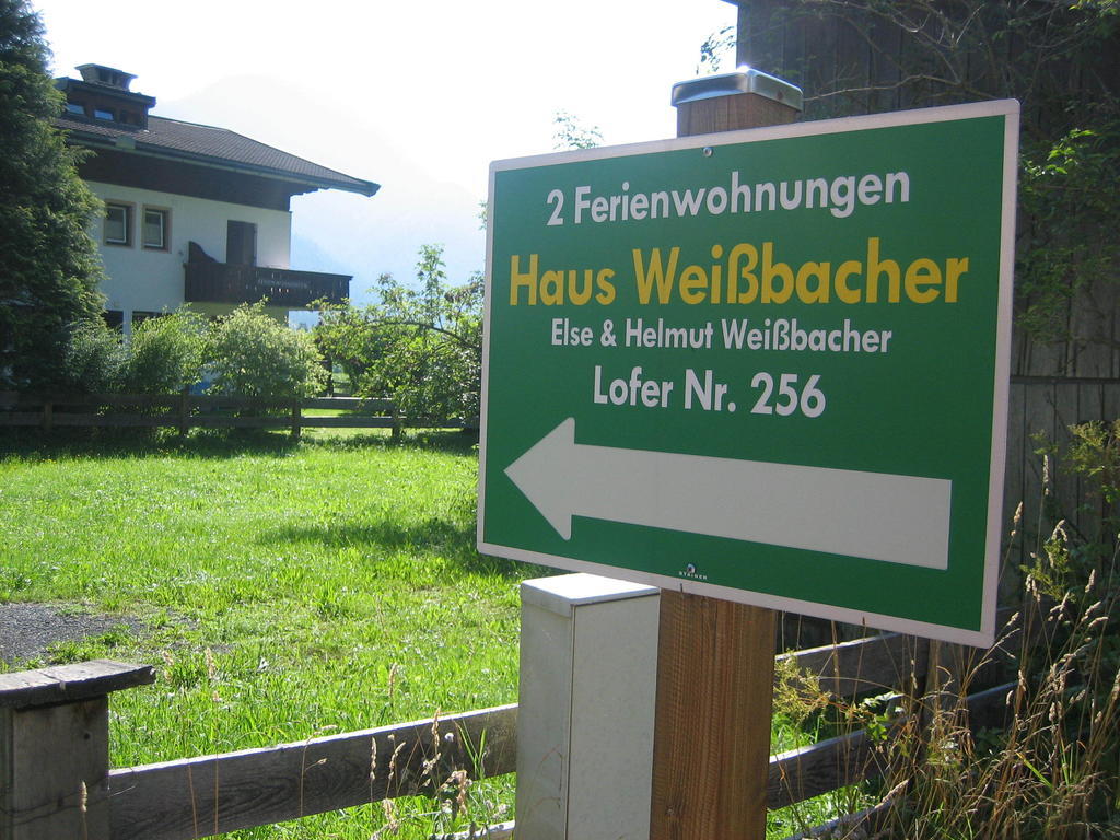 Appartement Weissbacher Lofer Kültér fotó